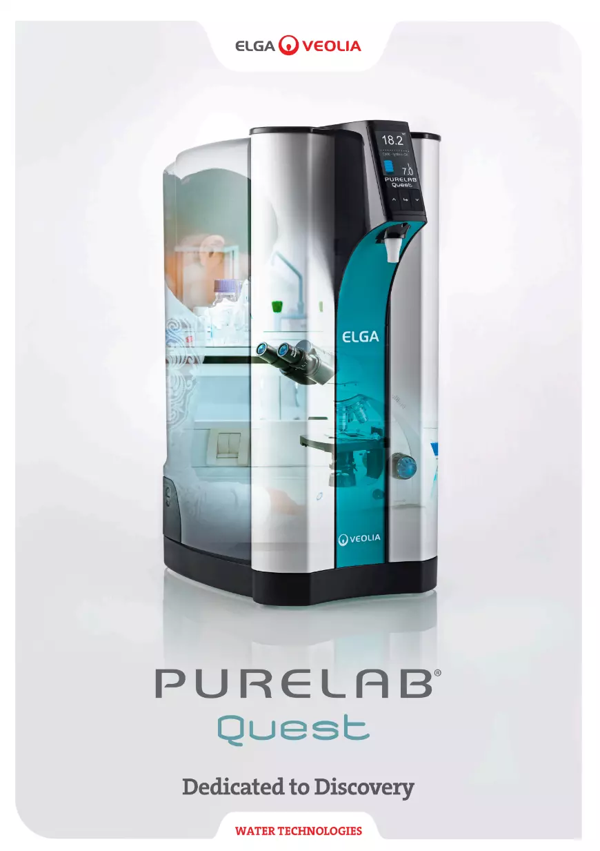 Brochure Purelab Quest