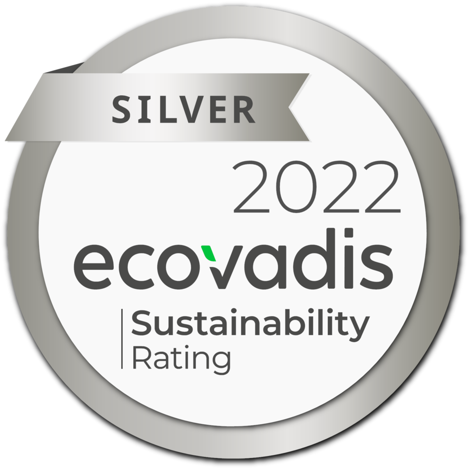 Ecovadis silver badge